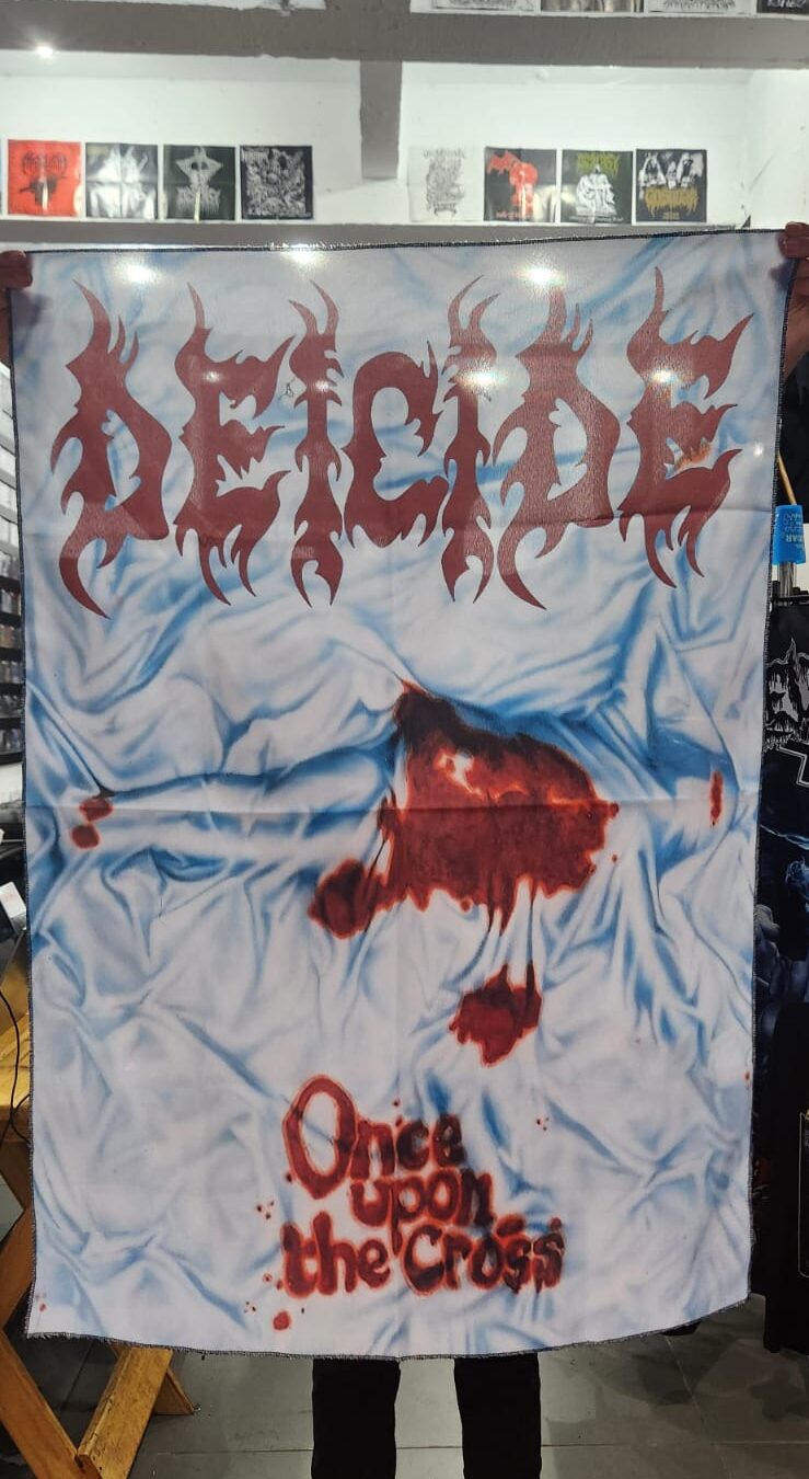 Deicide - Once Upon The Cross (BANDEIRA)