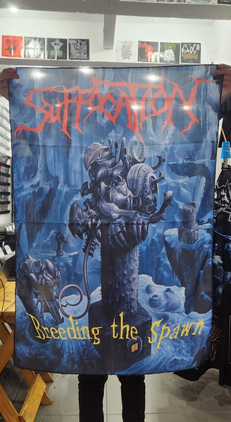 Suffocation - Breeding The Spawn (BANDEIRA)