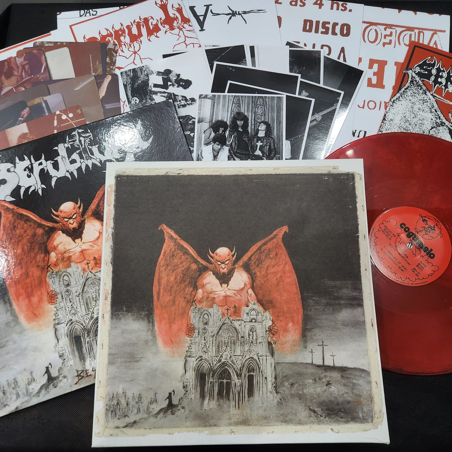 Sepultura - Bestial Devastation Special Box (LP VERMELHO - ED. ESP. USADO)