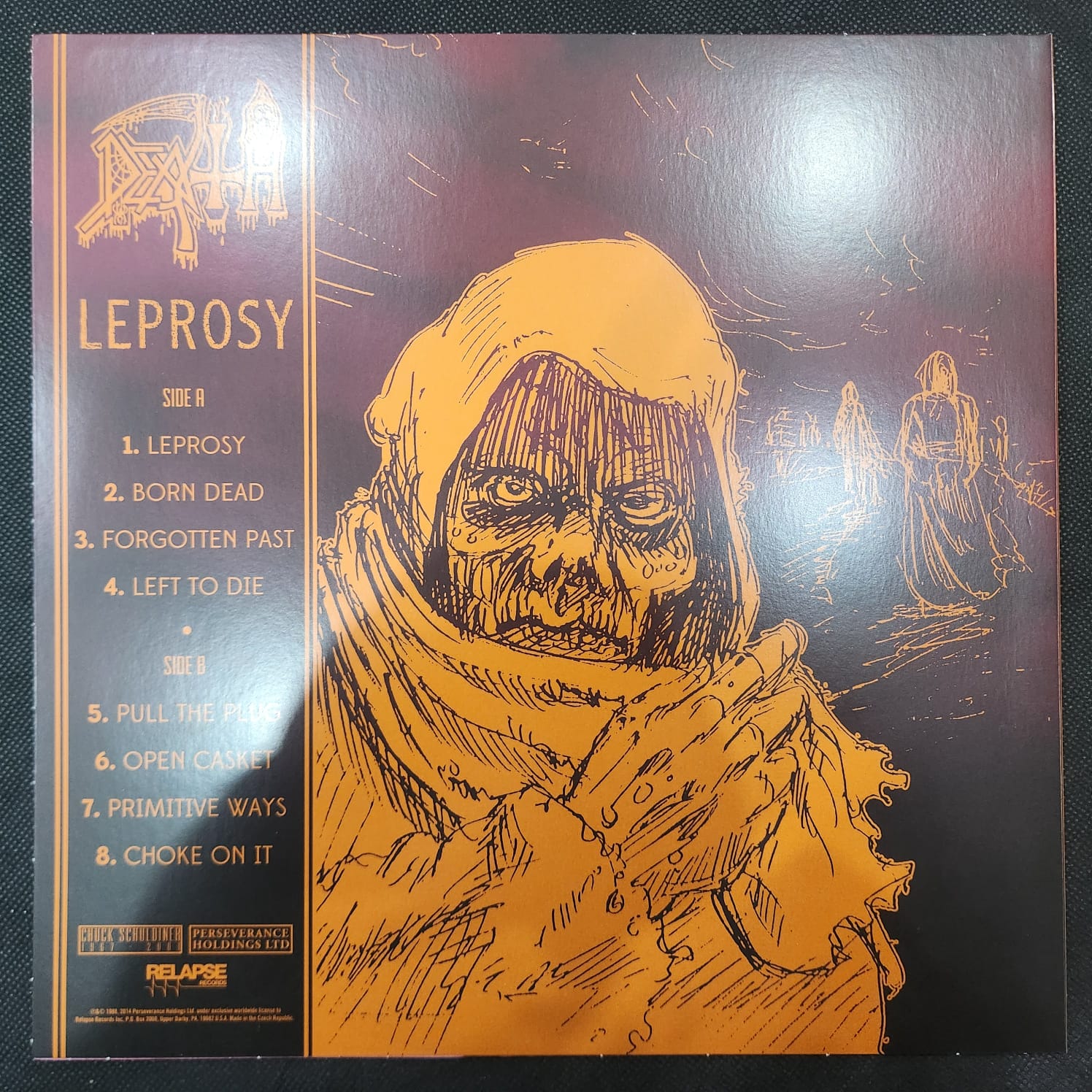 Death - Leprosy (LP IMPORTADO USADO) - Imagem 5