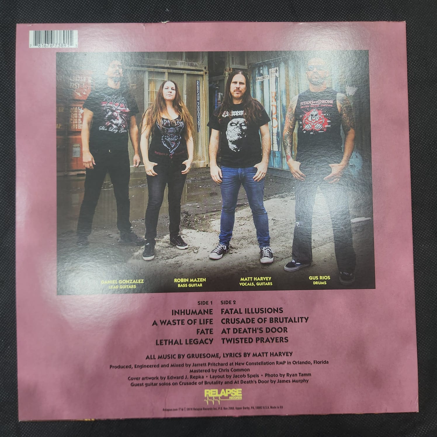 Gruesome - Twisted Prayers (LP IMPORTADO USADO) - Imagem 5