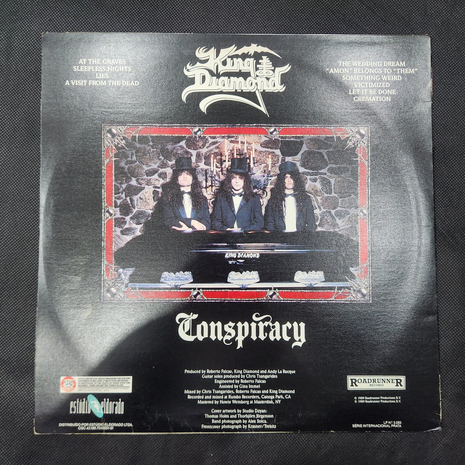 King Diamond - Conspiracy (LP USADO) - Imagem 5