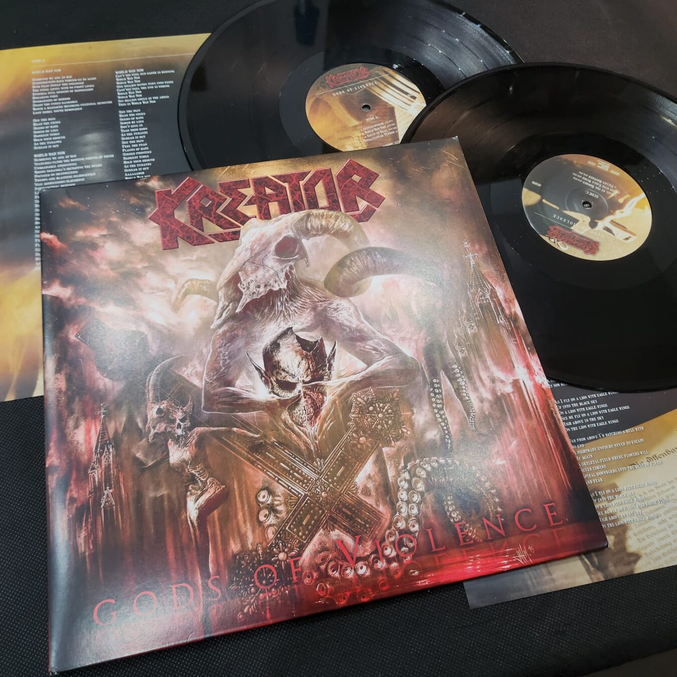 Kreator - Gods Of Violence (LP IMPORTADO DUPLO USADO)