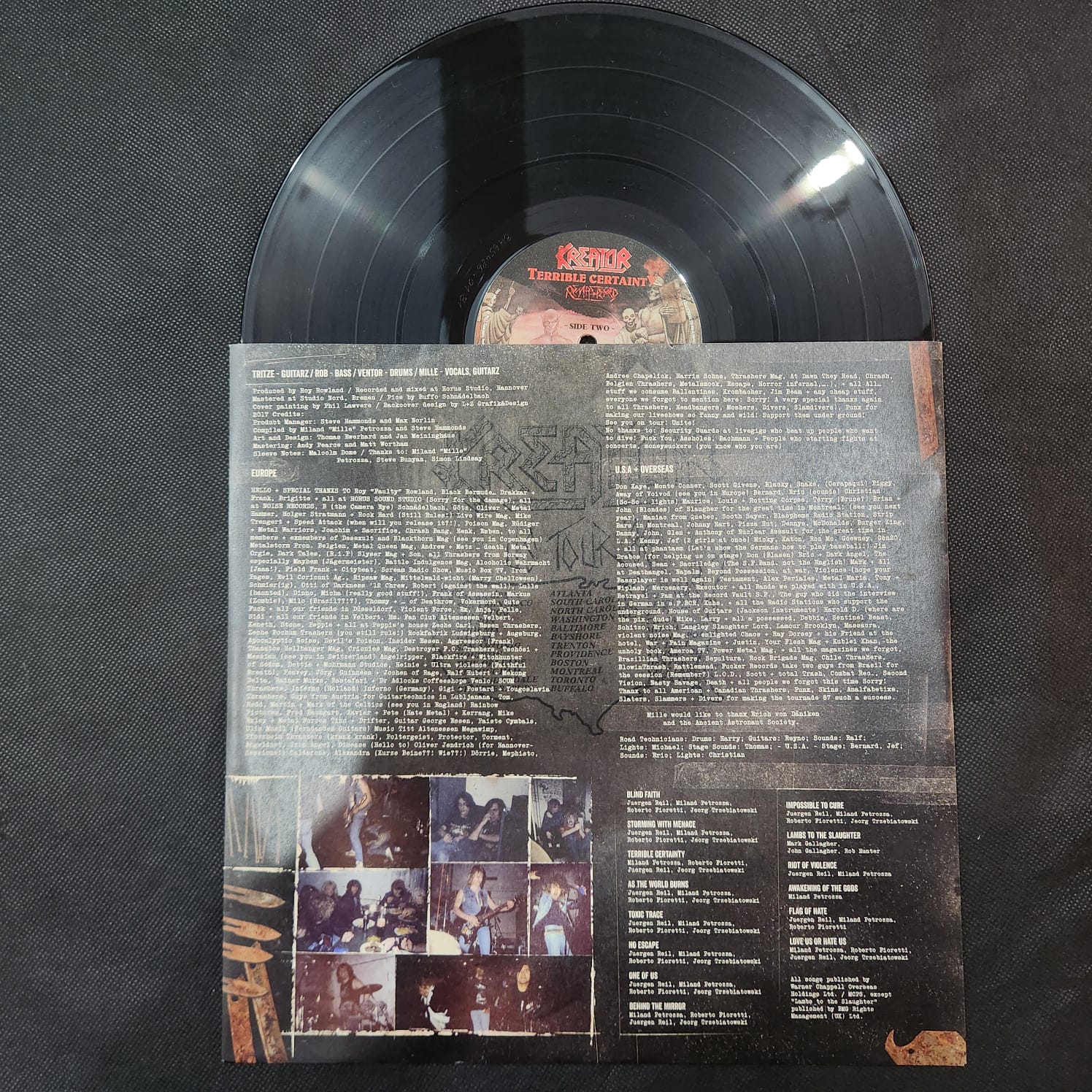 Kreator - Terrible Certanty (LP IMPORTADO DUPLO USADO) - Imagem 8