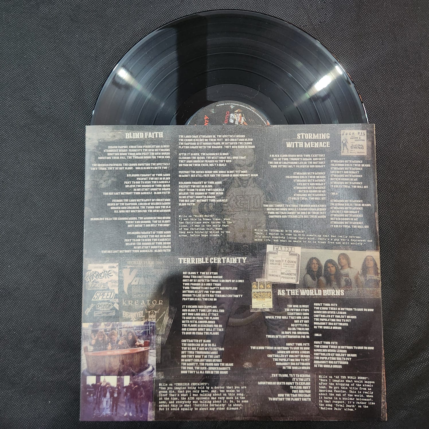 Kreator - Terrible Certanty (LP IMPORTADO DUPLO USADO) - Imagem 6