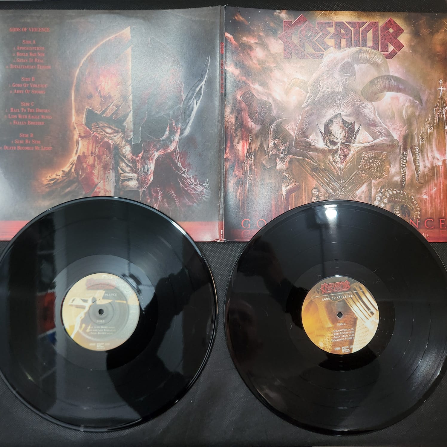 Kreator - Gods Of Violence (LP IMPORTADO DUPLO USADO) - Imagem 2