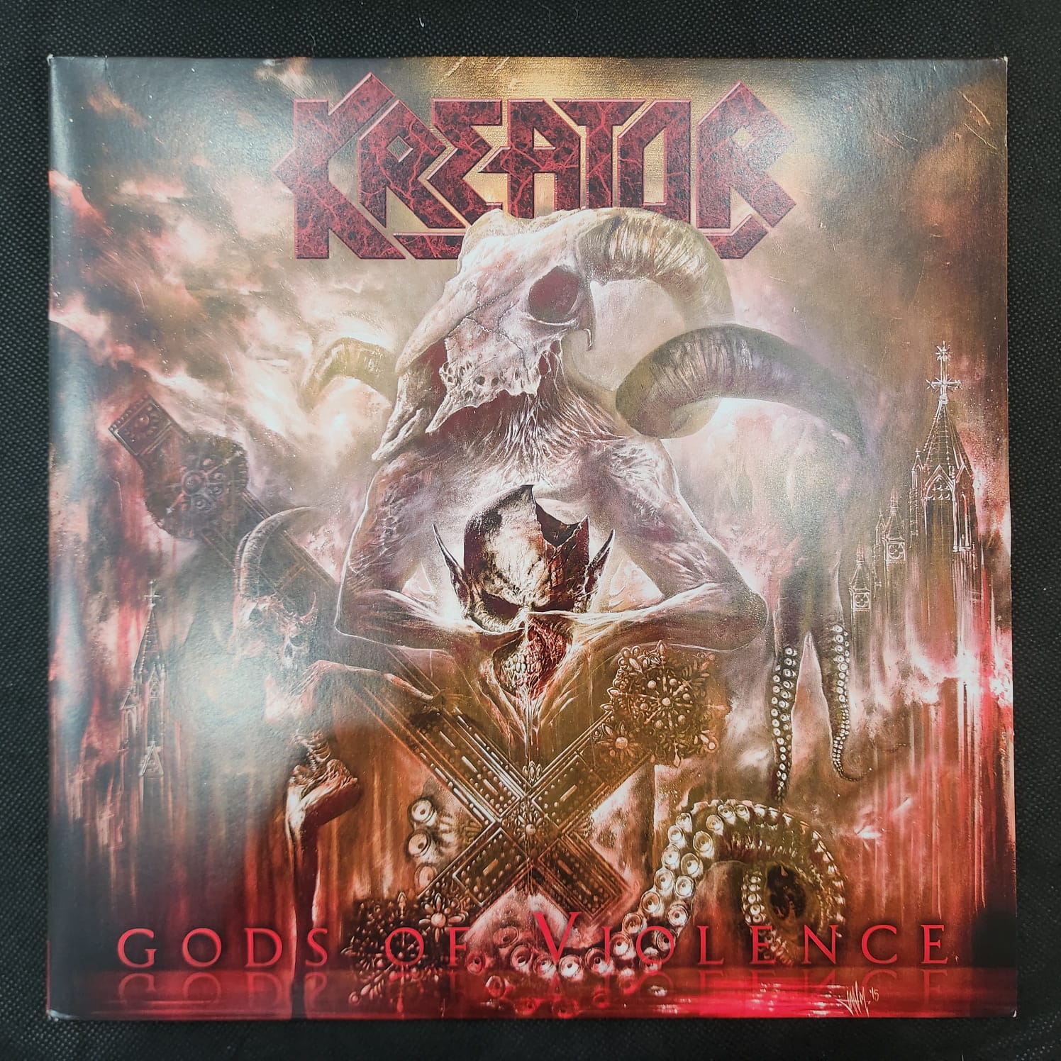 Kreator - Gods Of Violence (LP IMPORTADO DUPLO USADO) - Imagem 4