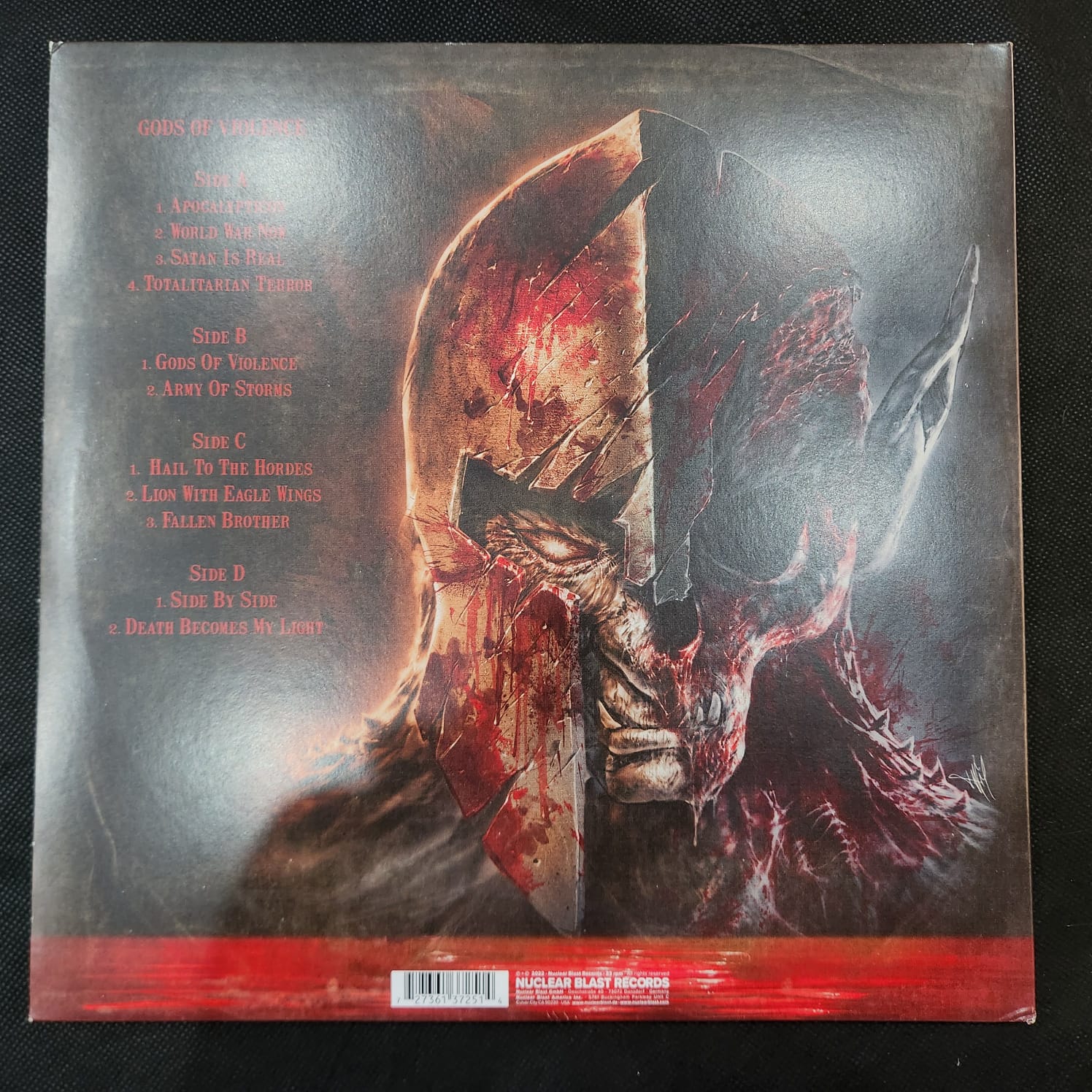 Kreator - Gods Of Violence (LP IMPORTADO DUPLO USADO) - Imagem 5
