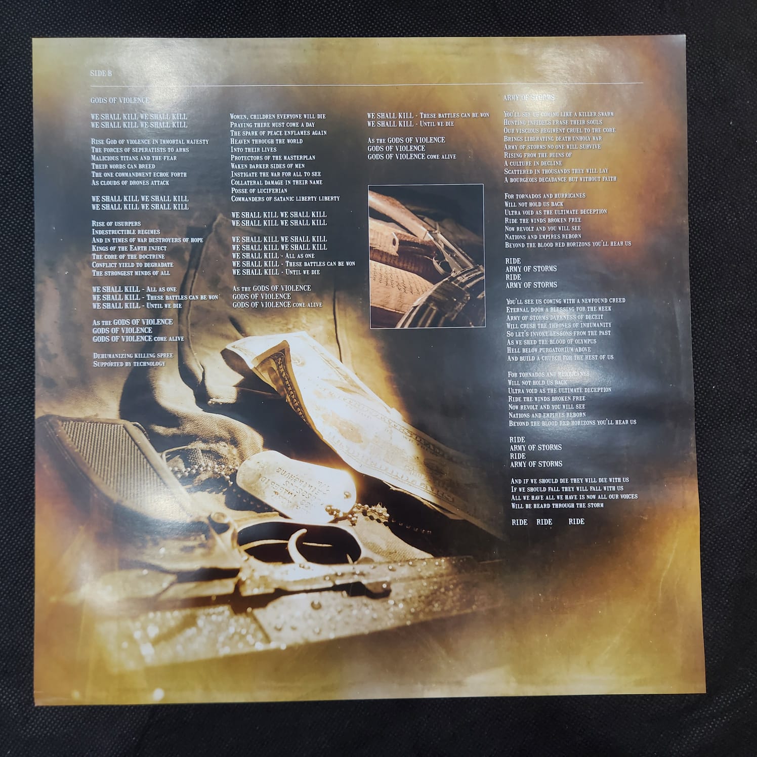 Kreator - Gods Of Violence (LP IMPORTADO DUPLO USADO) - Imagem 8