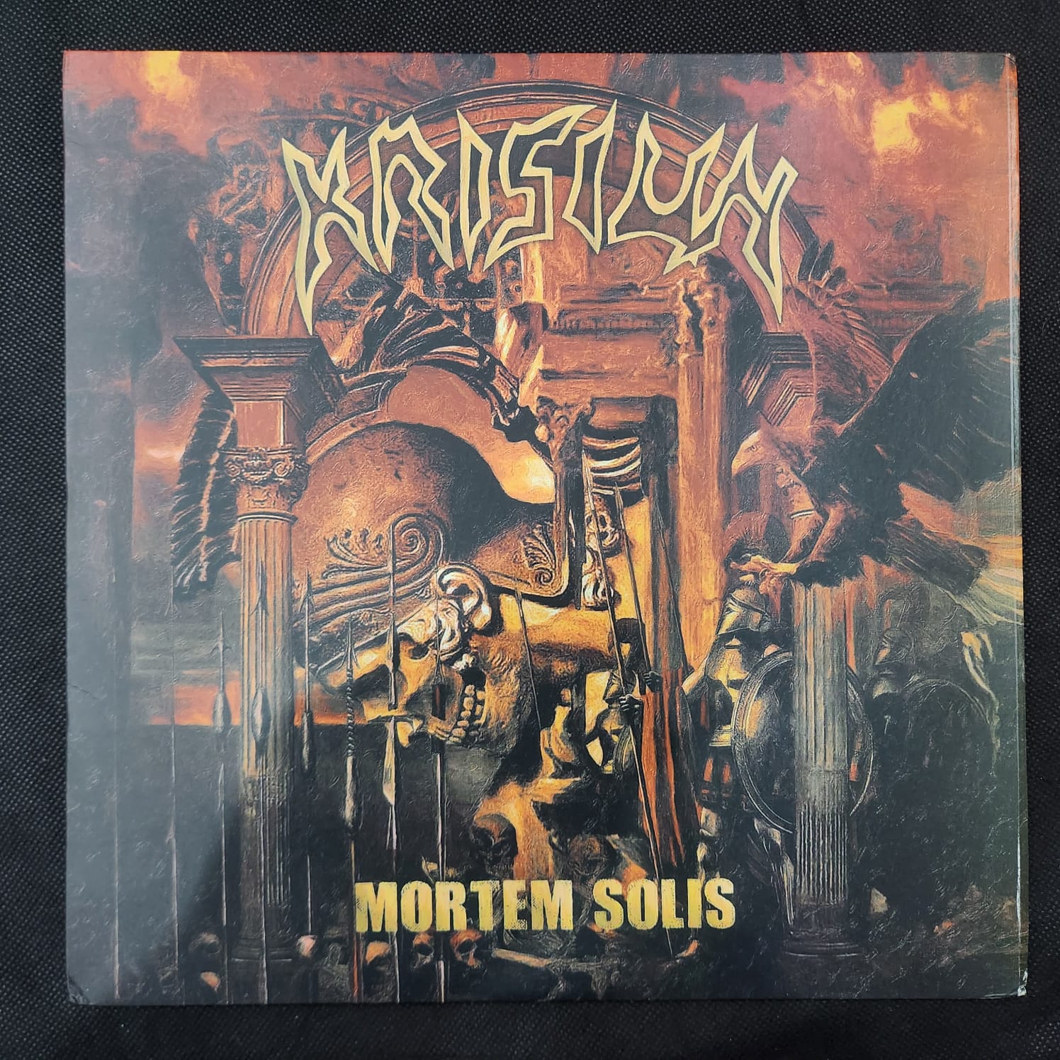 Krisiun - Mortem Solis (LP GATEFOLD LARANJA USADO) - Imagem 4