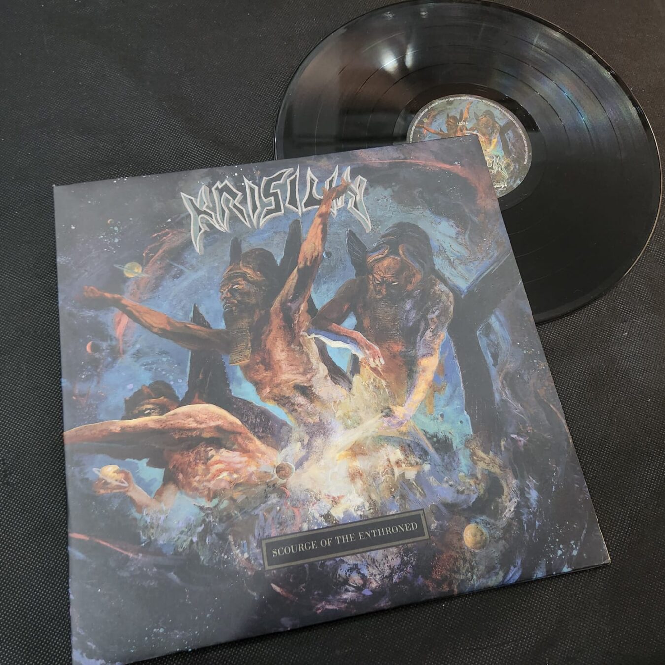 Krisiun - Scourge Of The Enthroned (LP GATEFOLD USADO)