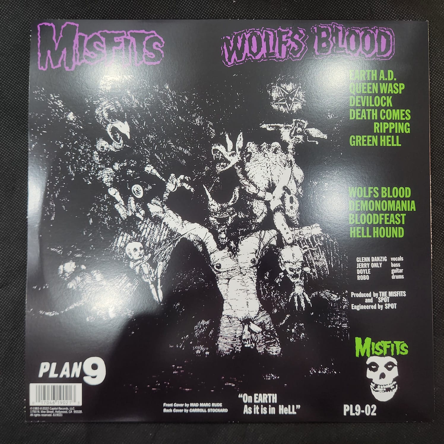 Misfits - Earth A.D (LP IMPORTADO USADO) - Imagem 3