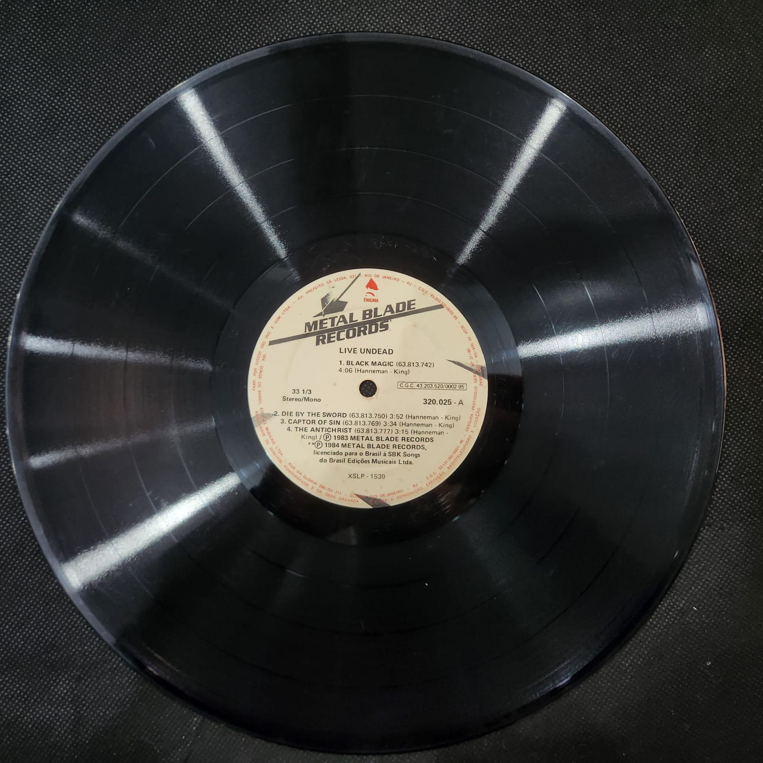 Slayer - Live Undead (LP USADO) - Imagem 5