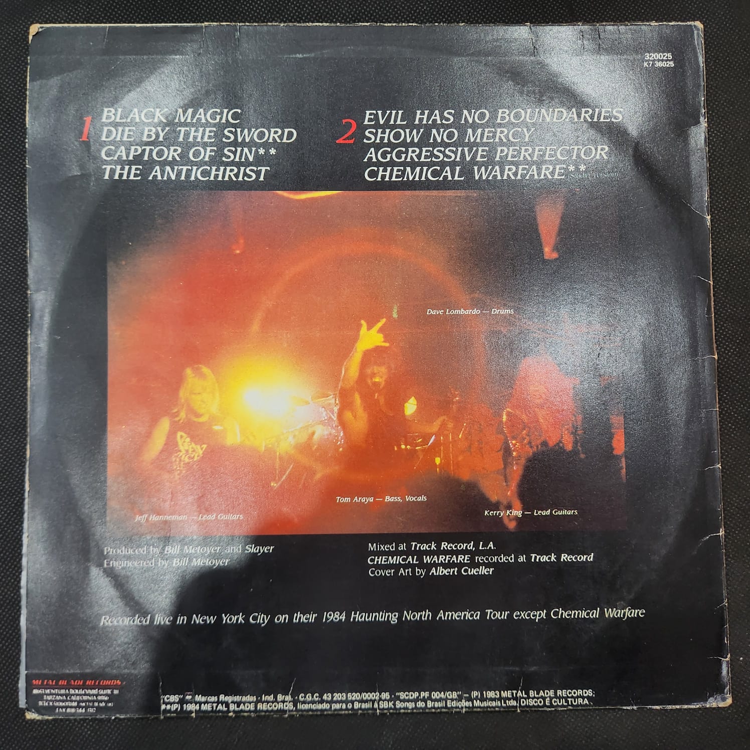 Slayer - Live Undead (LP USADO) - Imagem 3