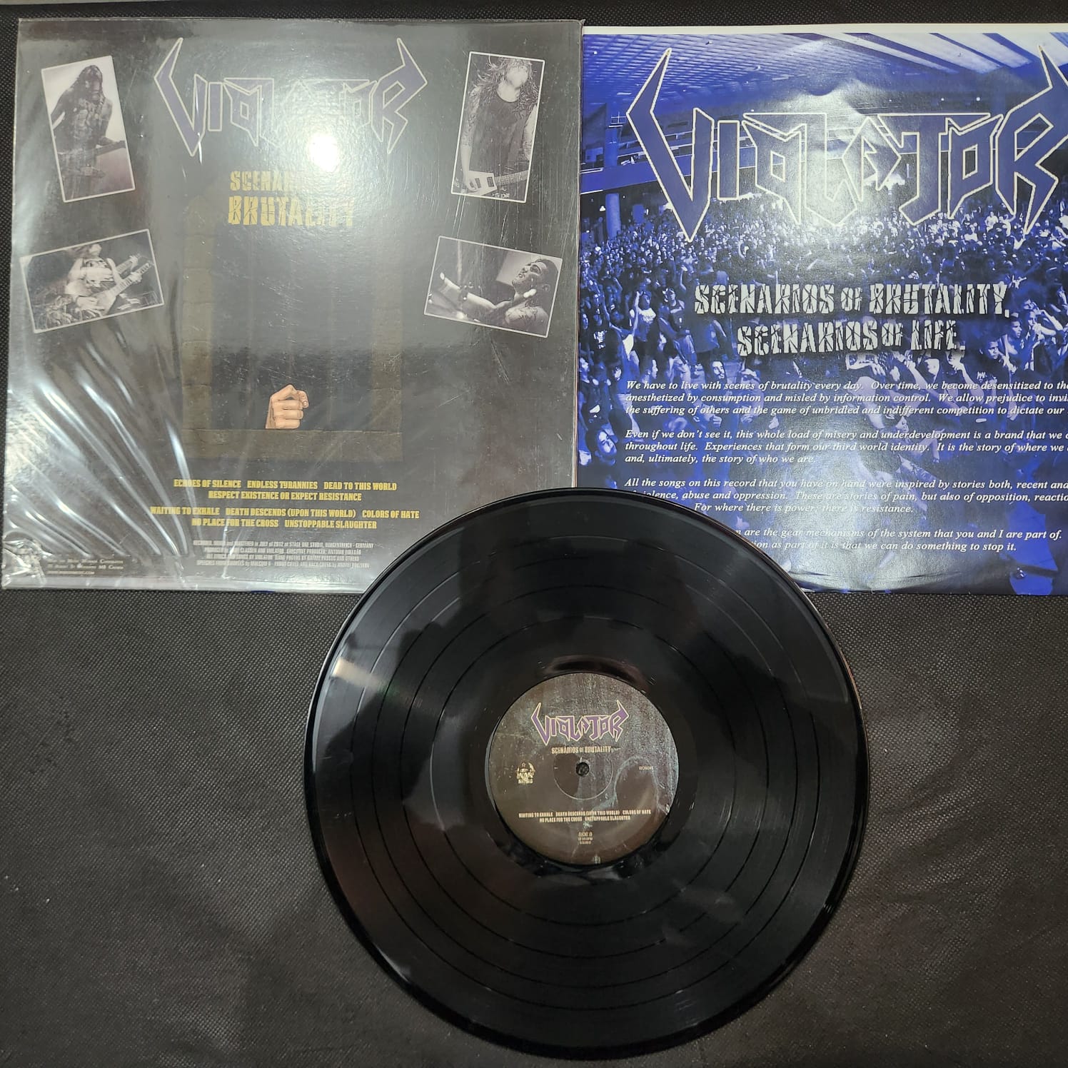 Violator - Scenarios Of Brutality (LP IMPORTADO USADO) - Imagem 3