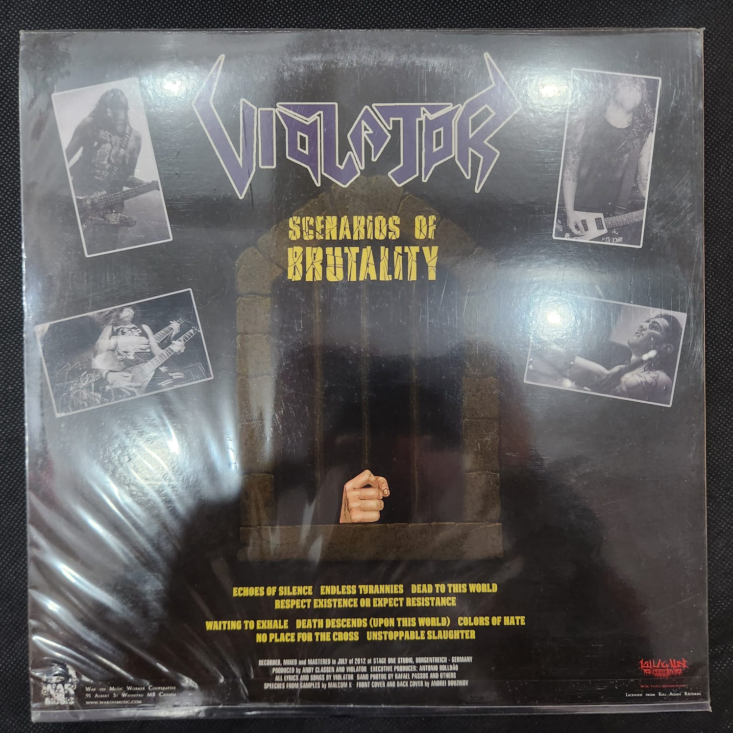 Violator - Scenarios Of Brutality (LP IMPORTADO USADO) - Imagem 5
