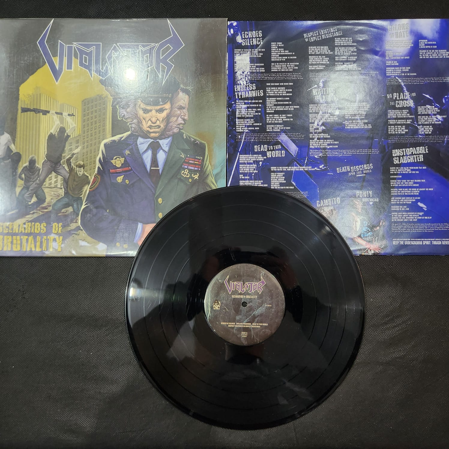 Violator - Scenarios Of Brutality (LP IMPORTADO USADO) - Imagem 2