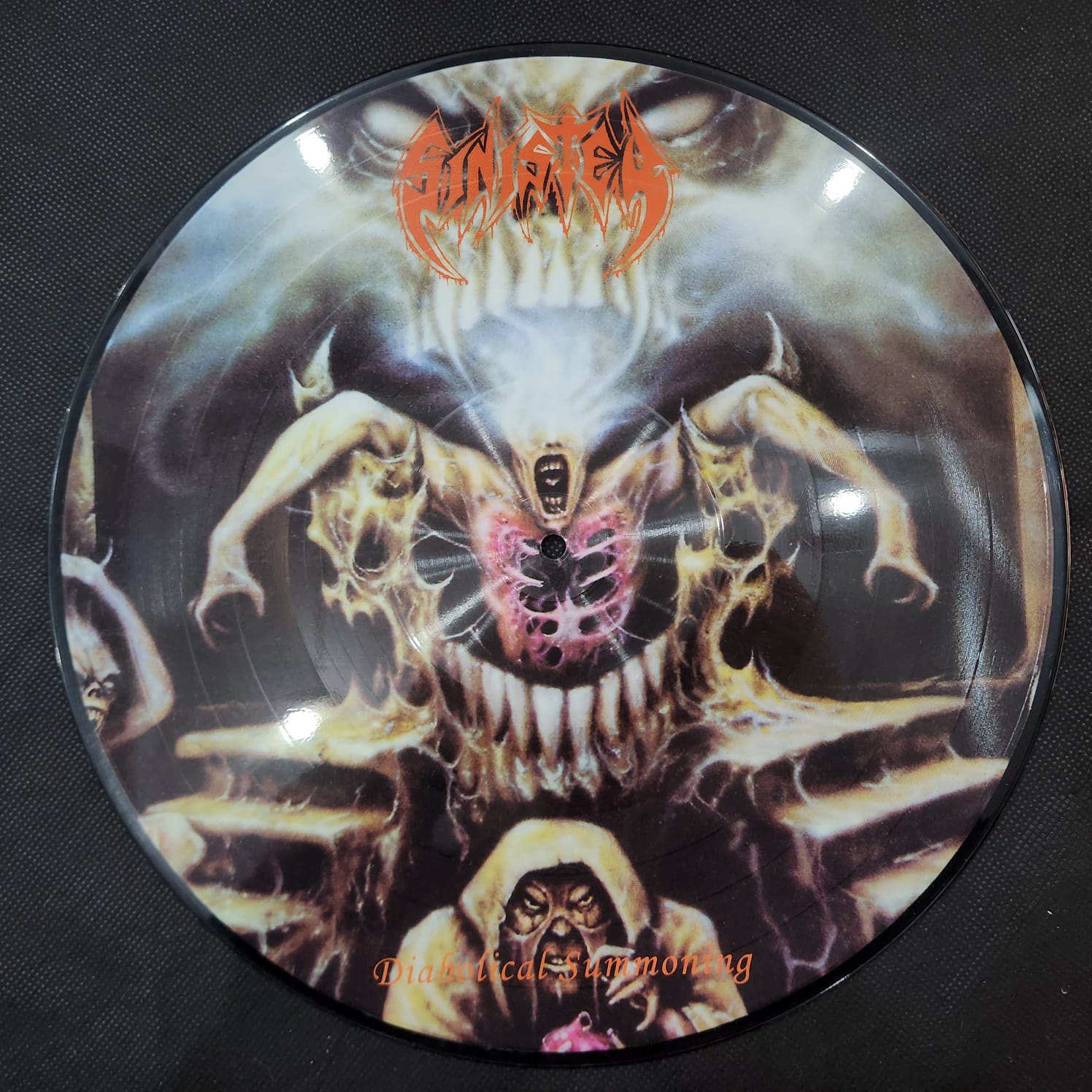 Sinister - Diabolical Summoning (LP PICTURE USADO) - Imagem 2
