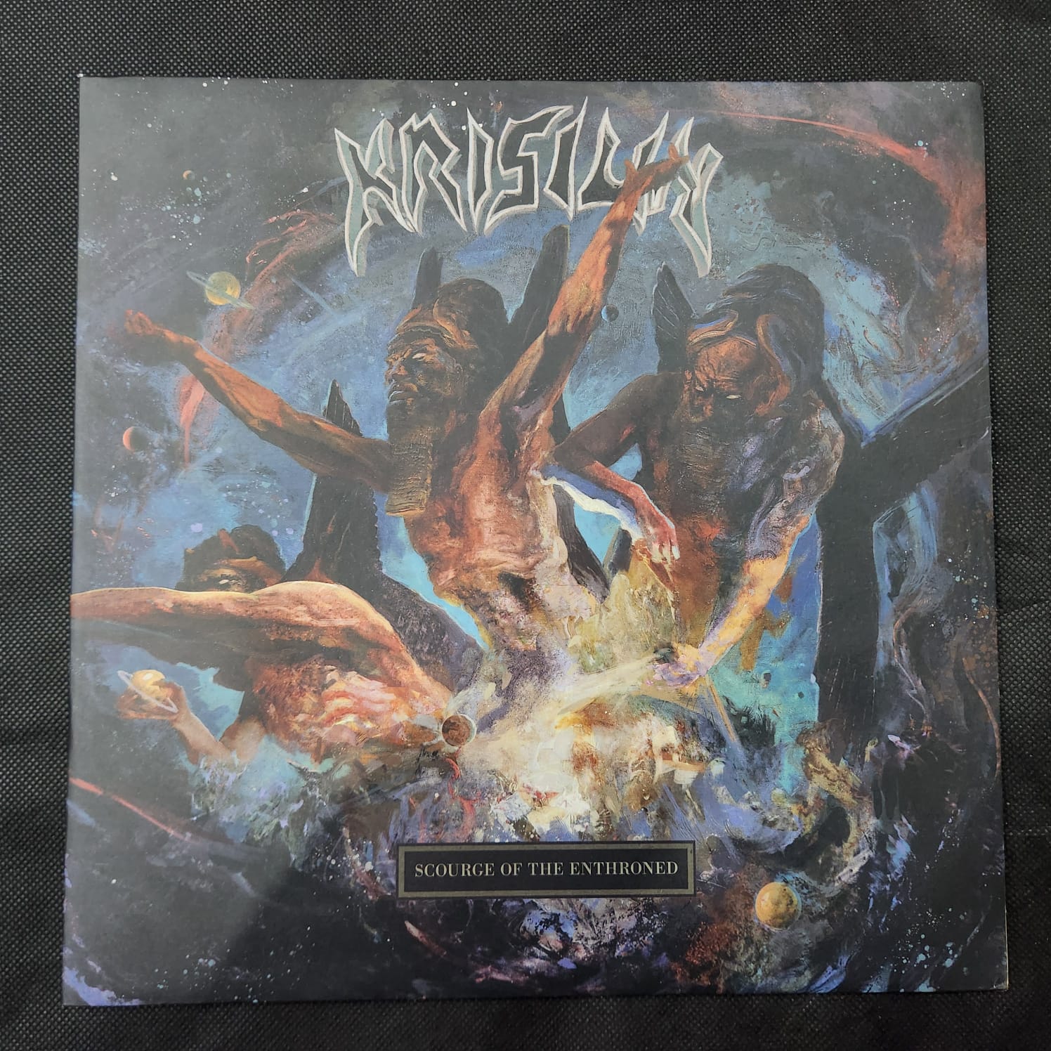 Krisiun - Scourge Of The Enthroned (LP GATEFOLD USADO) - Imagem 4