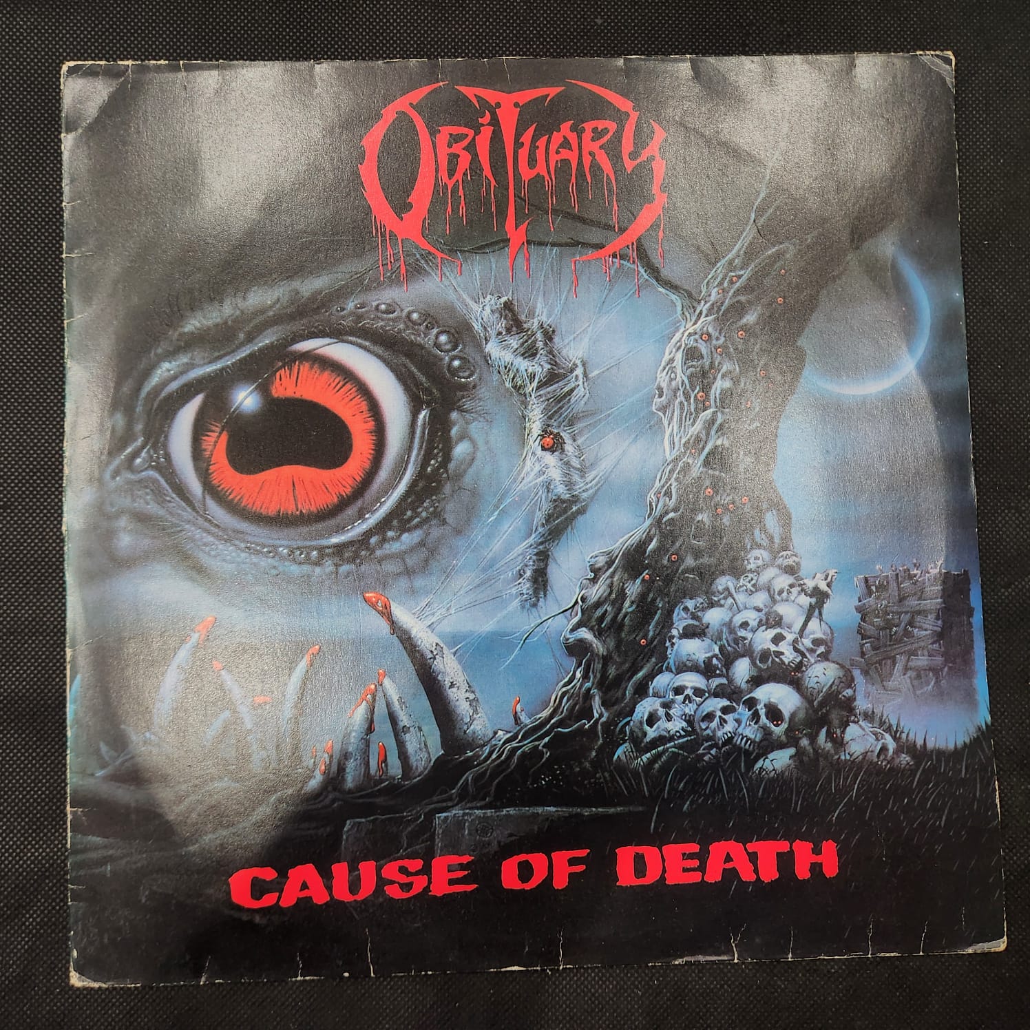 Obituary - Cause Of Death (LP USADO) - Imagem 2