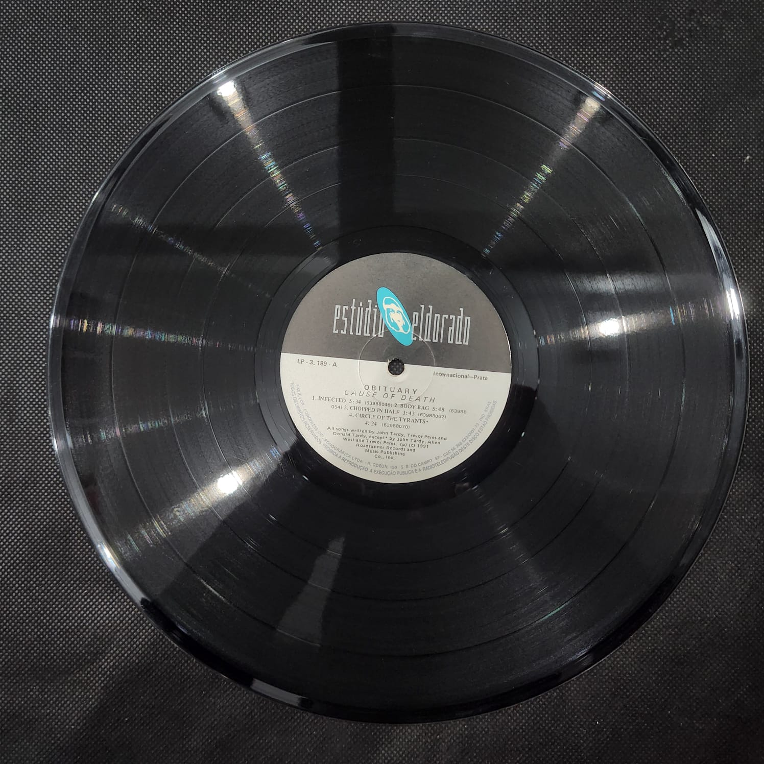 Obituary - Cause Of Death (LP USADO) - Imagem 4