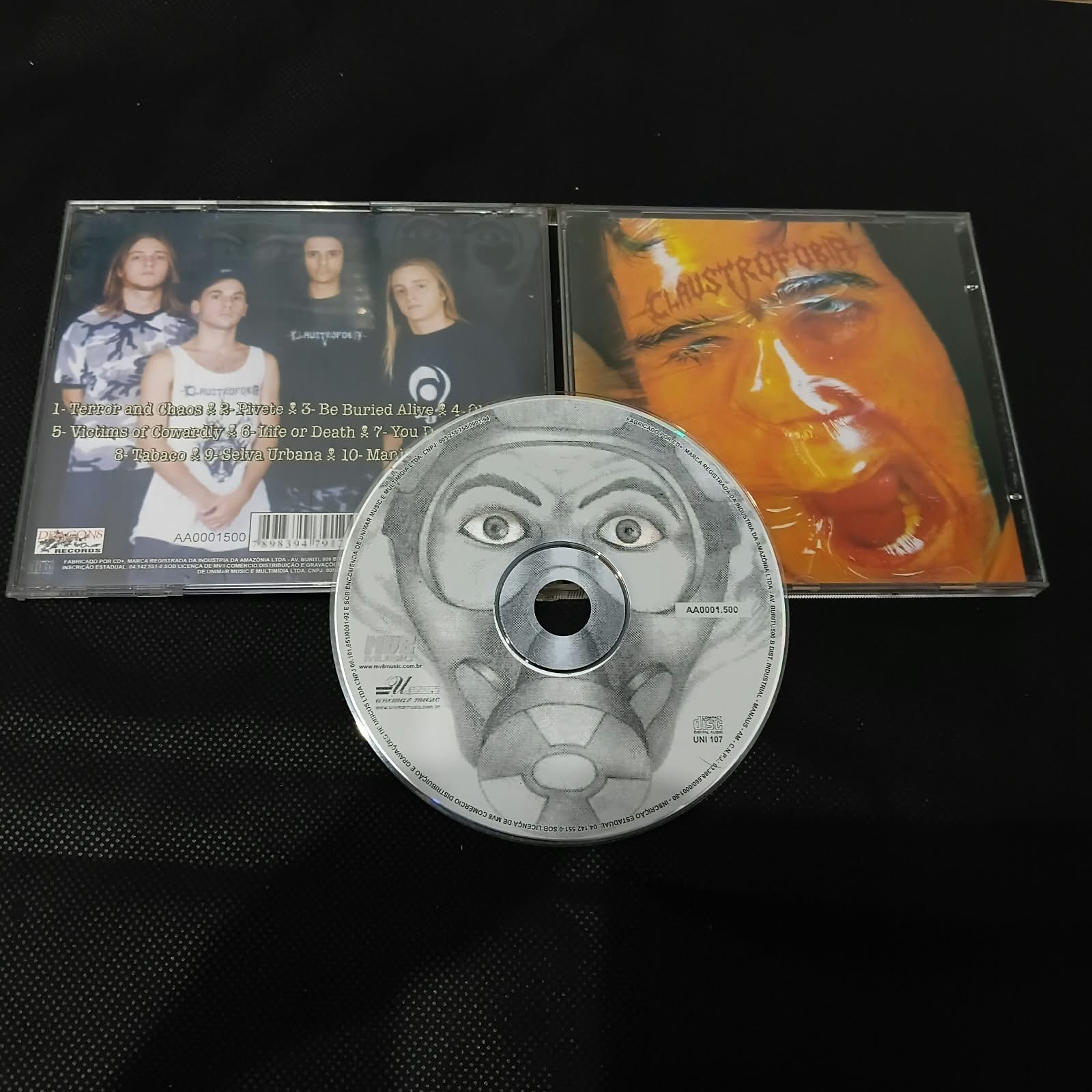 Claustrofobia - Claustrofobia (CD USADO) - Imagem 2