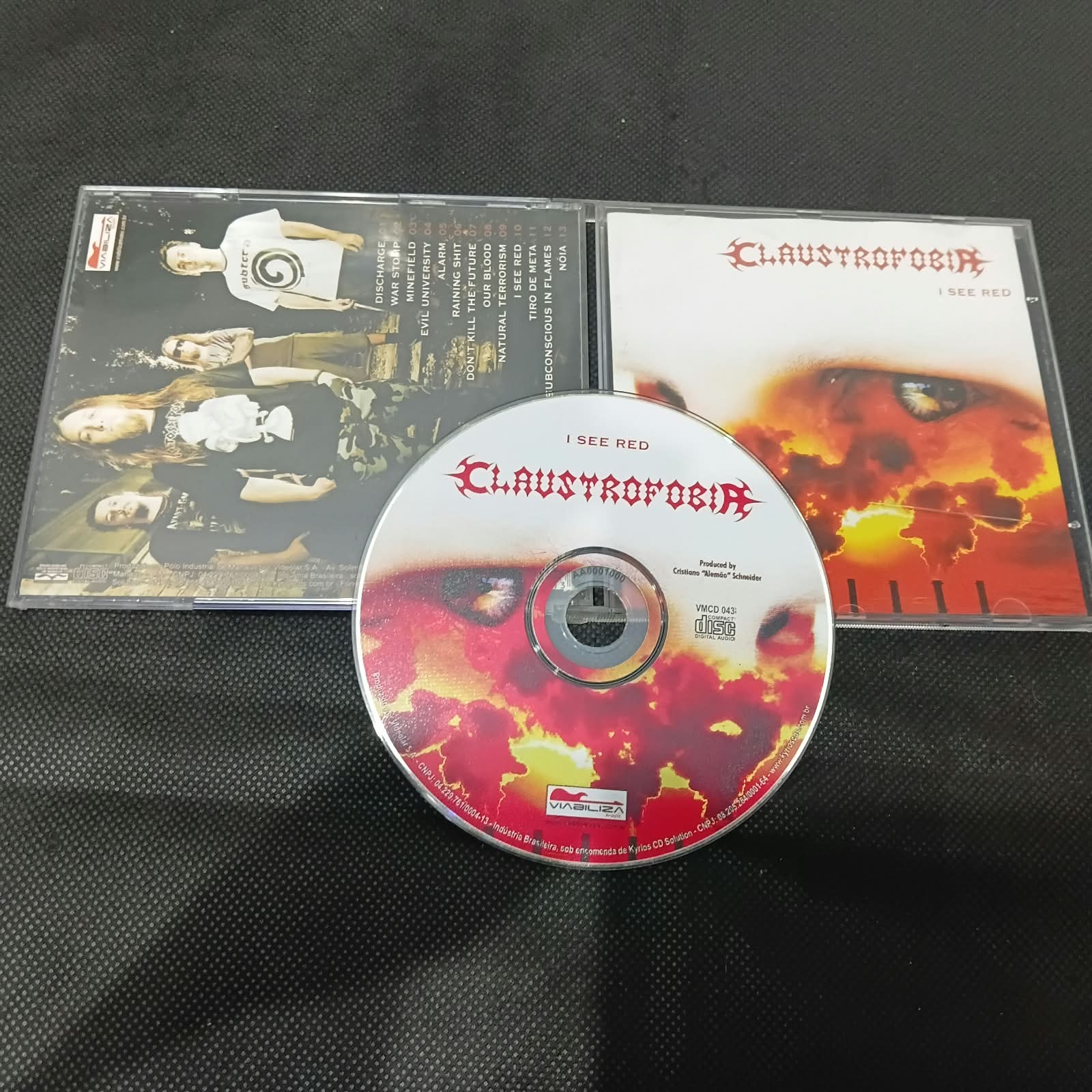 Claustrofobia - I See Red (CD USADO) - Imagem 2