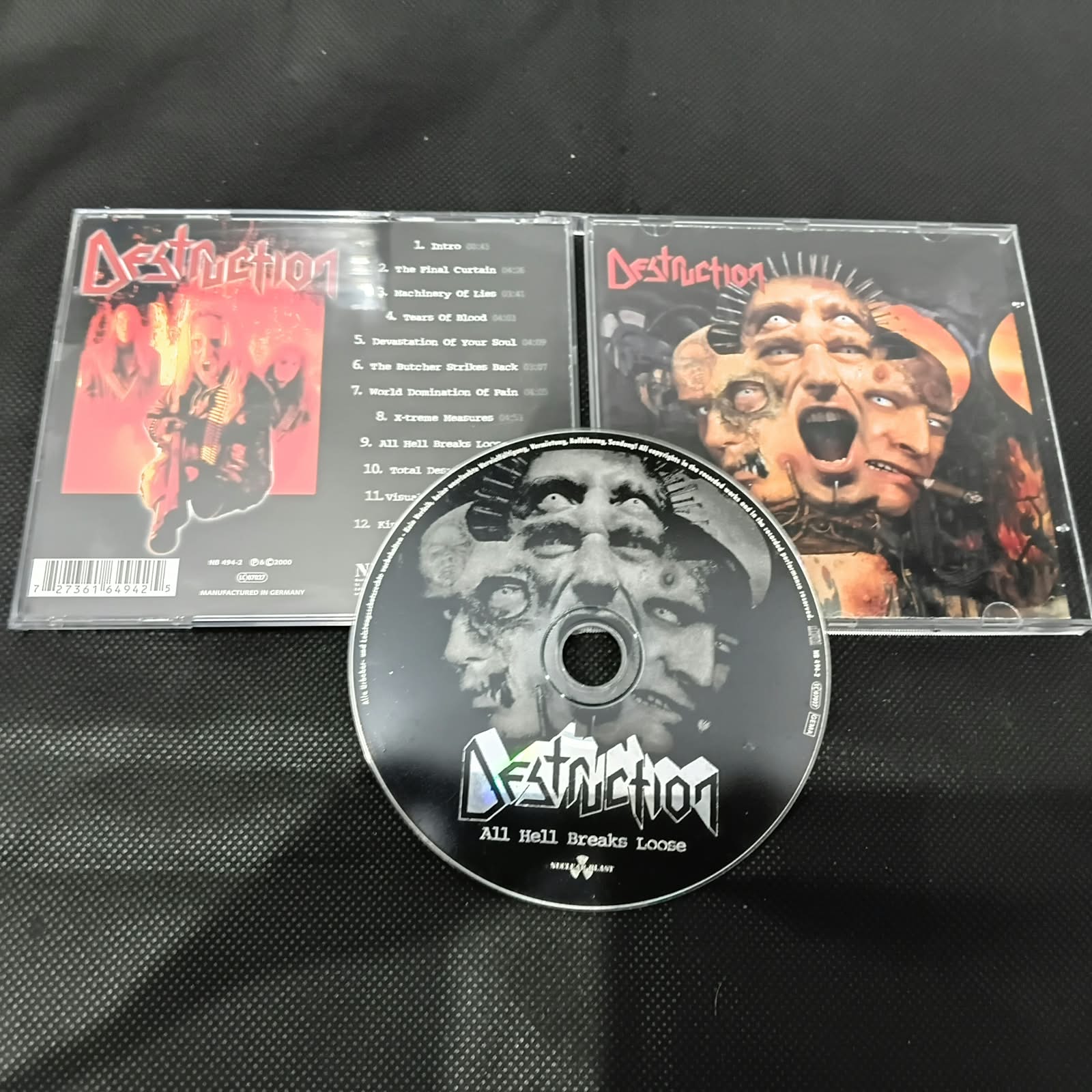 Destruction - All Hell Breaks Loose (CD USADO) - Imagem 2