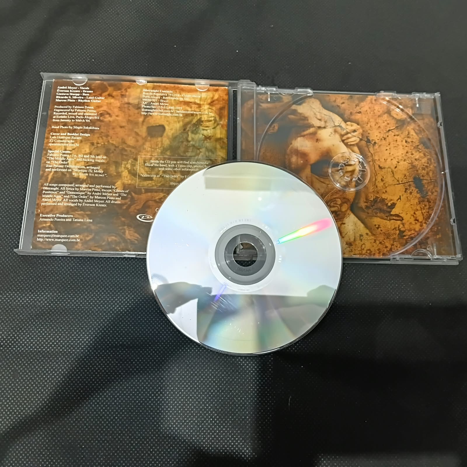 Distraught - Behind The Veil (CD USADO) - Imagem 3