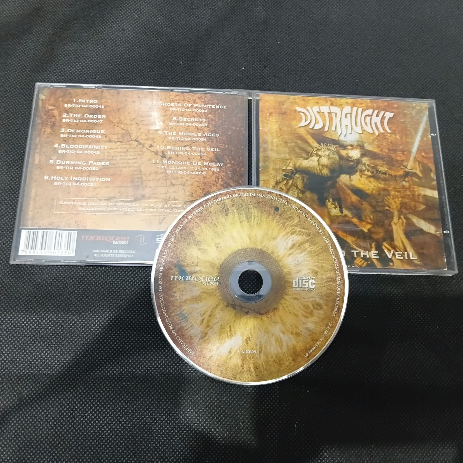 Distraught - Behind The Veil (CD USADO) - Imagem 2