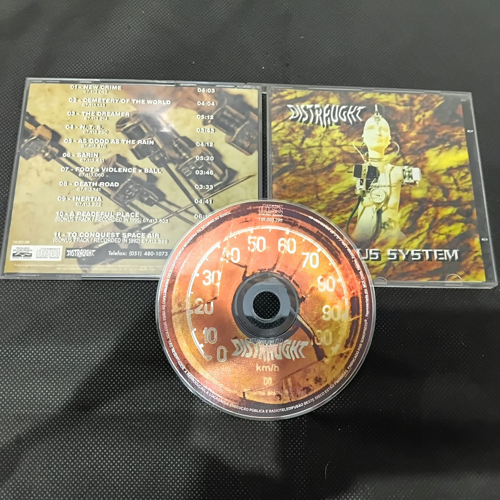 Distraught - Nervous System (CD USADO) - Imagem 2