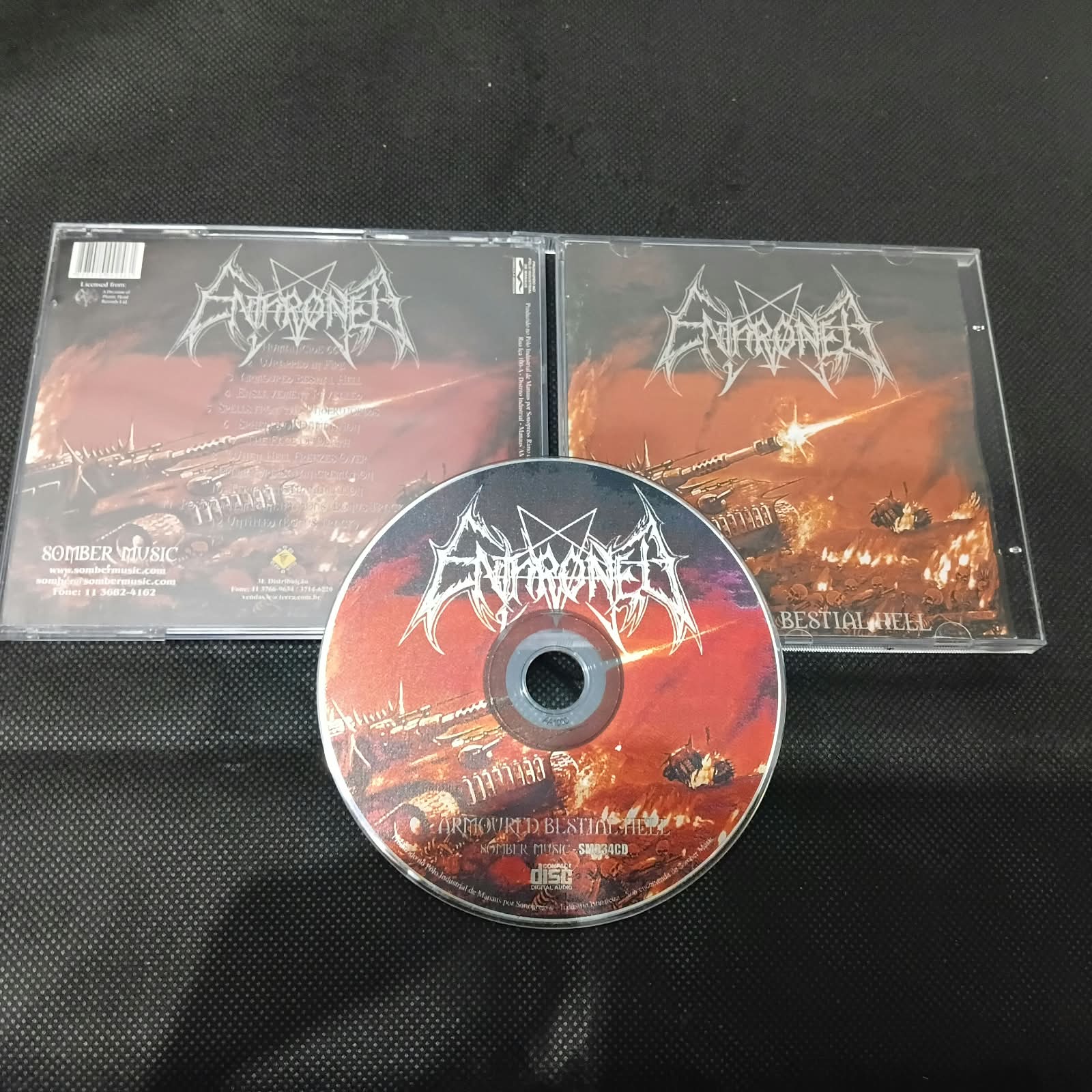 Enthroned - Armored Bestial Hell (CD USADO) - Imagem 2