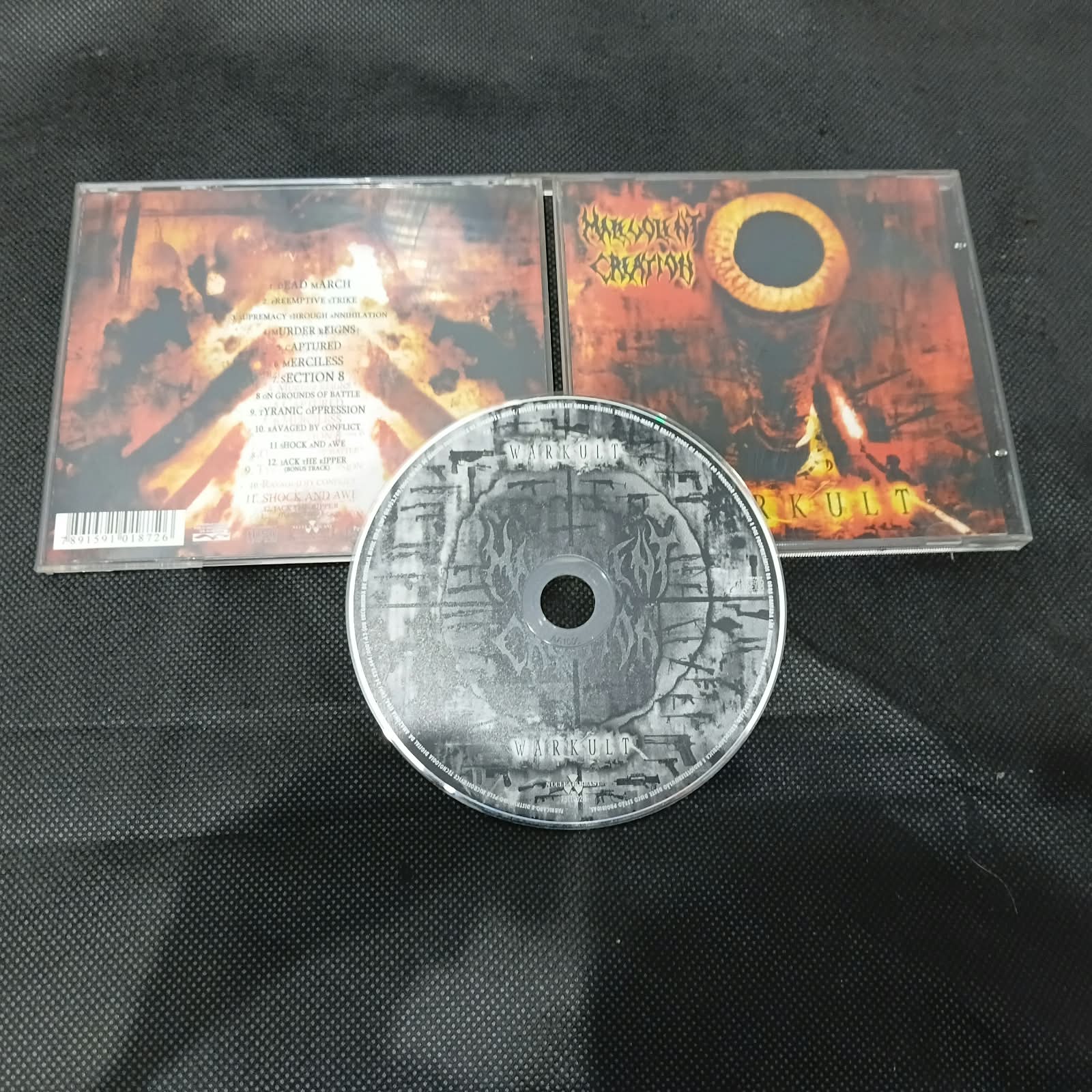 Malevolent Creation - Warkilt (CD USADO) - Imagem 2