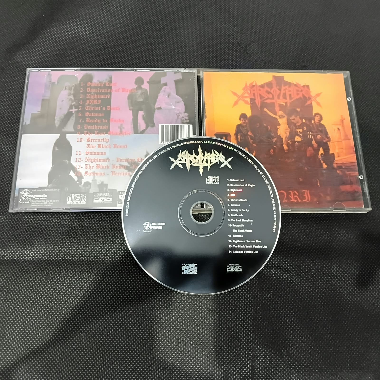 Sarcofago - INRI (CD USADO) - Imagem 2