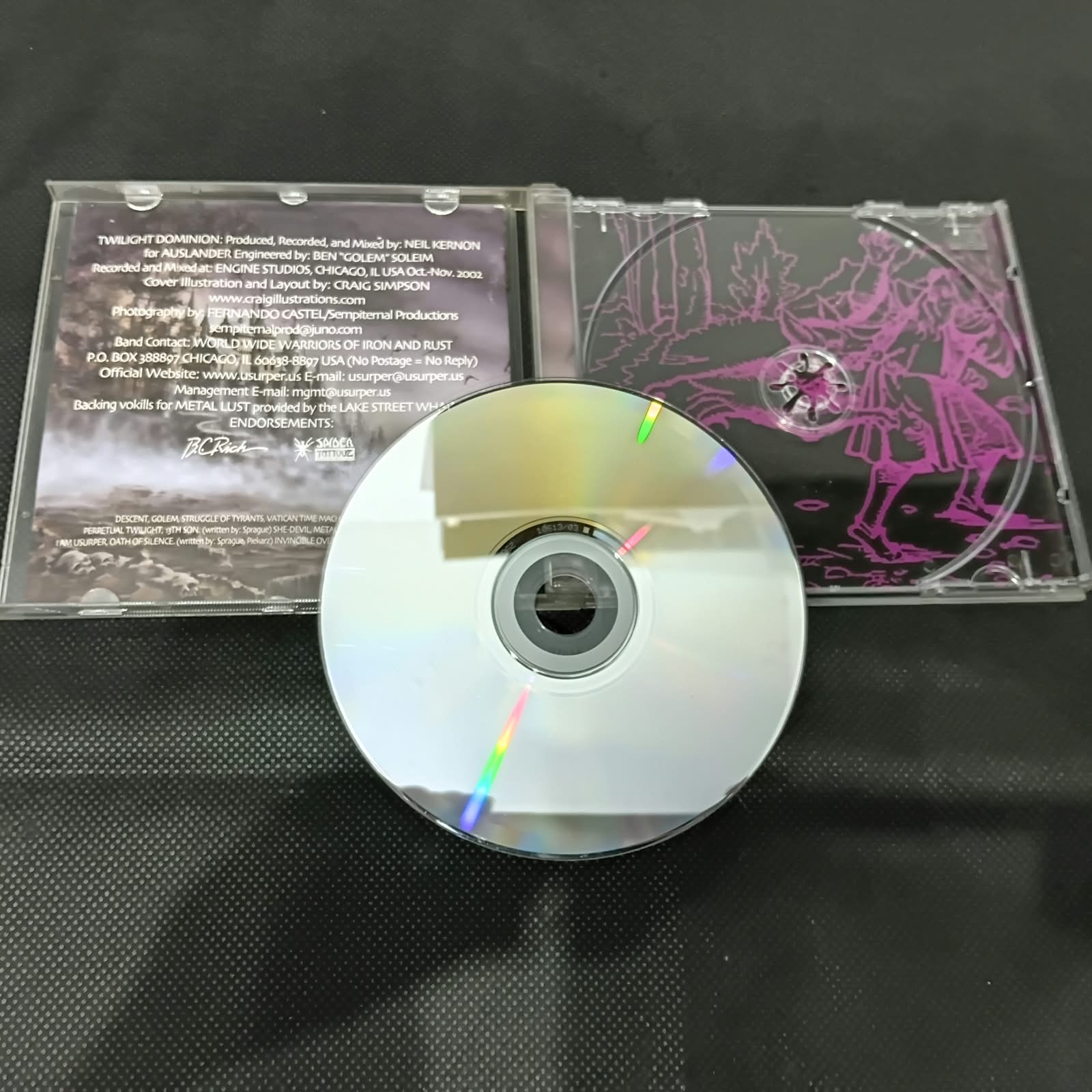 Usurper - Twilight Domination (CD USADO) - Imagem 3