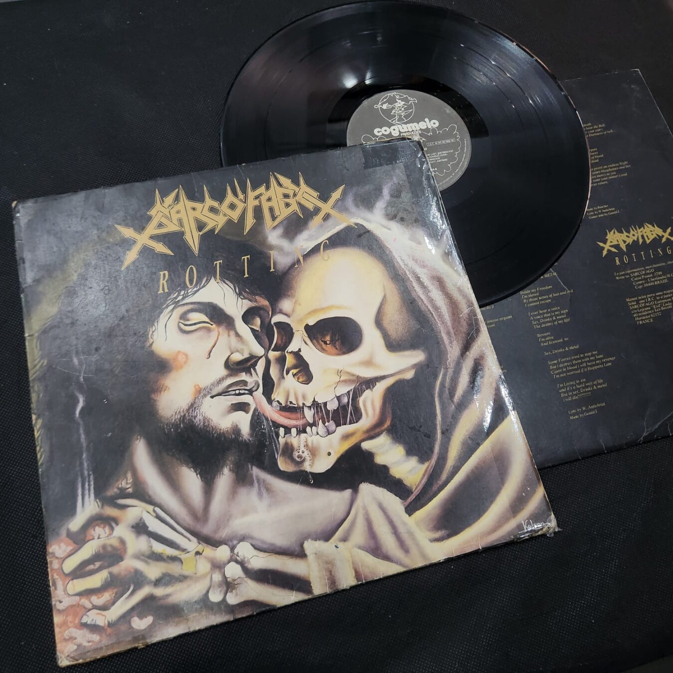 Sarcofago - Rotting (LP USADO)