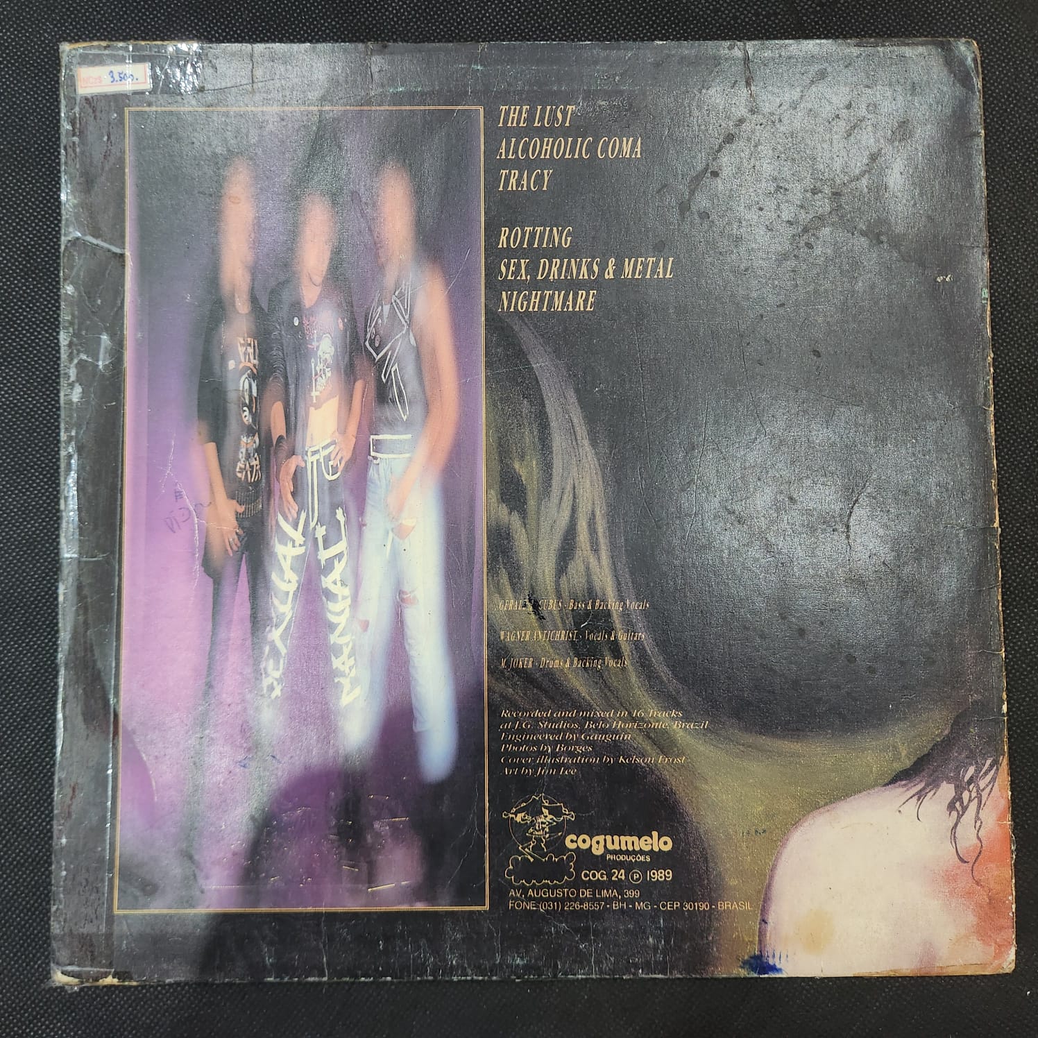 Sarcofago - Rotting (LP USADO) - Imagem 5
