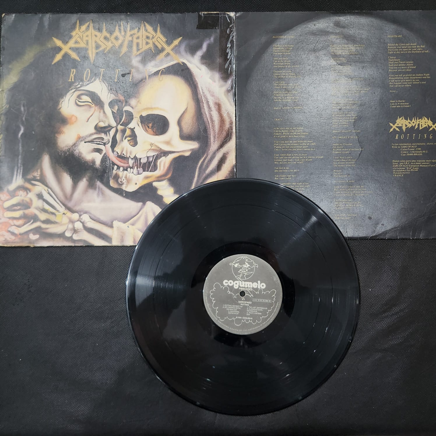 Sarcofago - Rotting (LP USADO) - Imagem 2