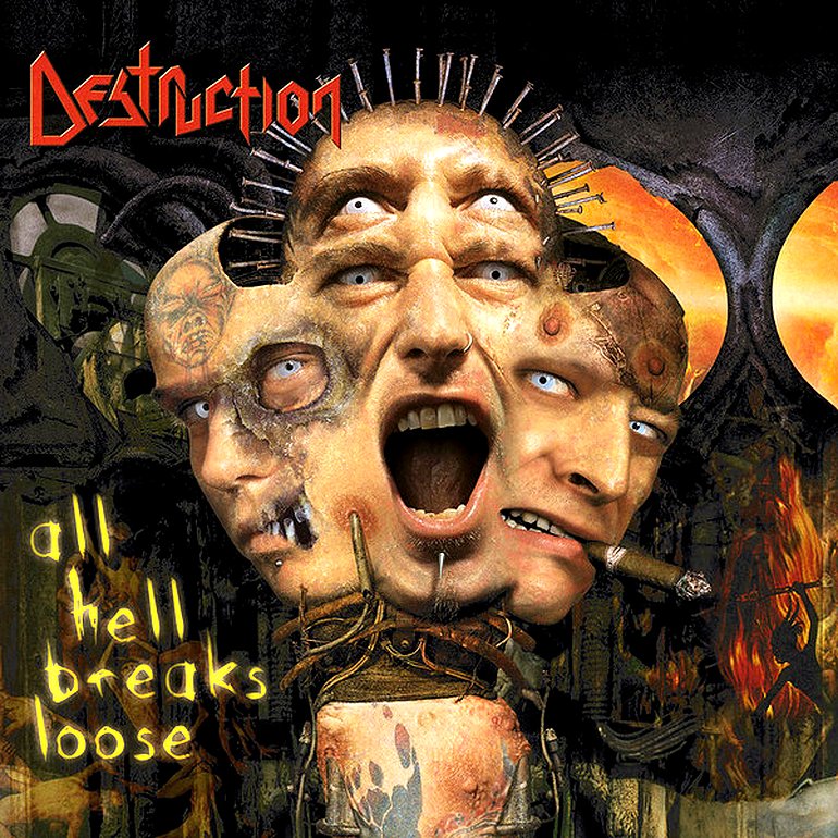 Destruction - All Hell Breaks Loose (CD USADO)
