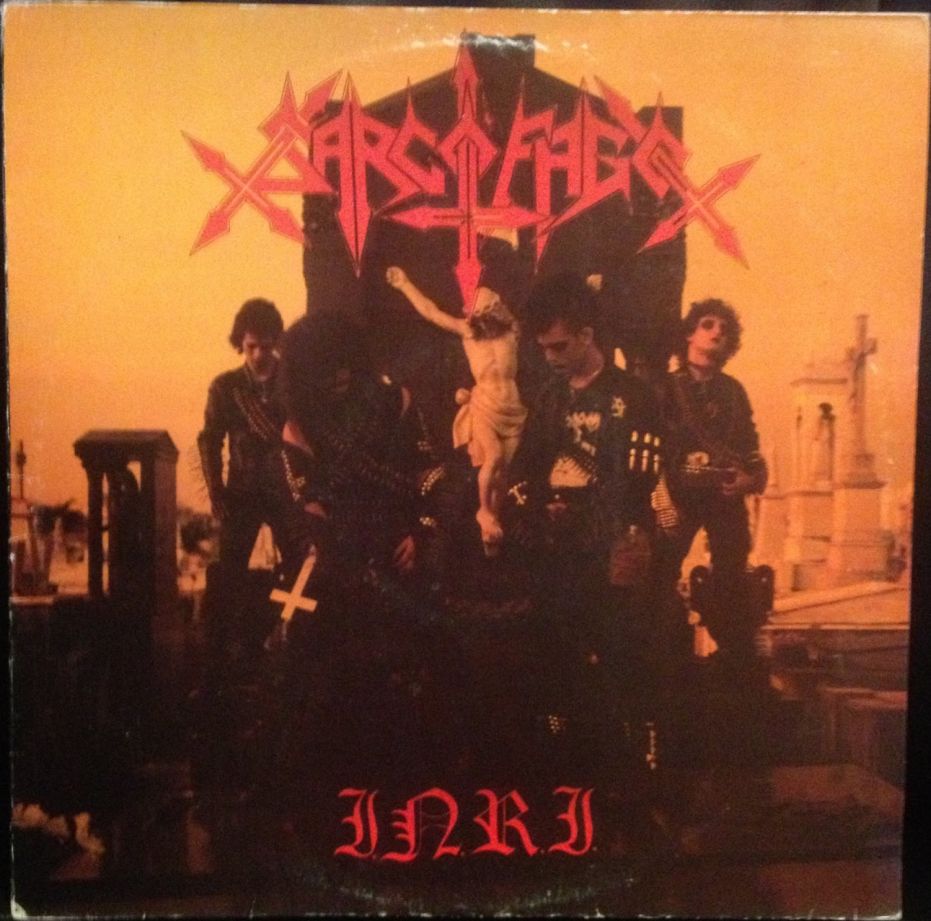 Sarcofago - INRI (CD USADO)