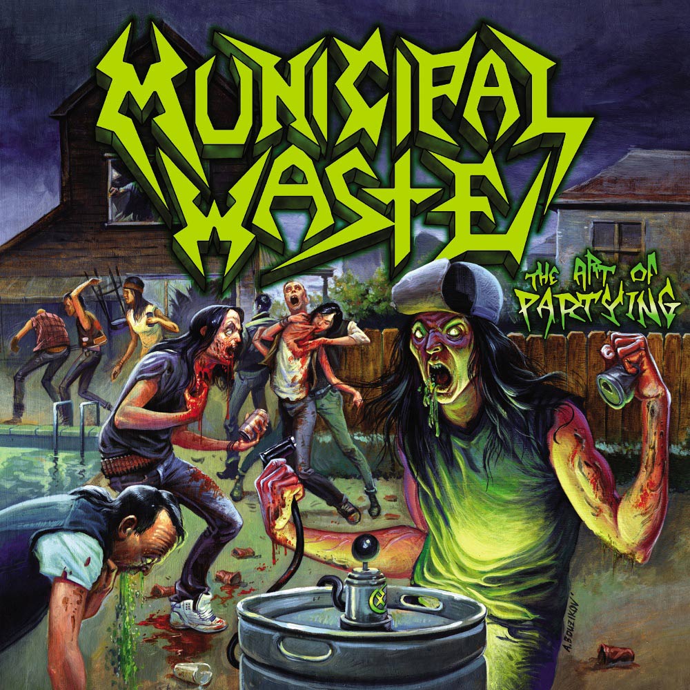 Municipal Waste - The Art Of Partyng (CD USADO)