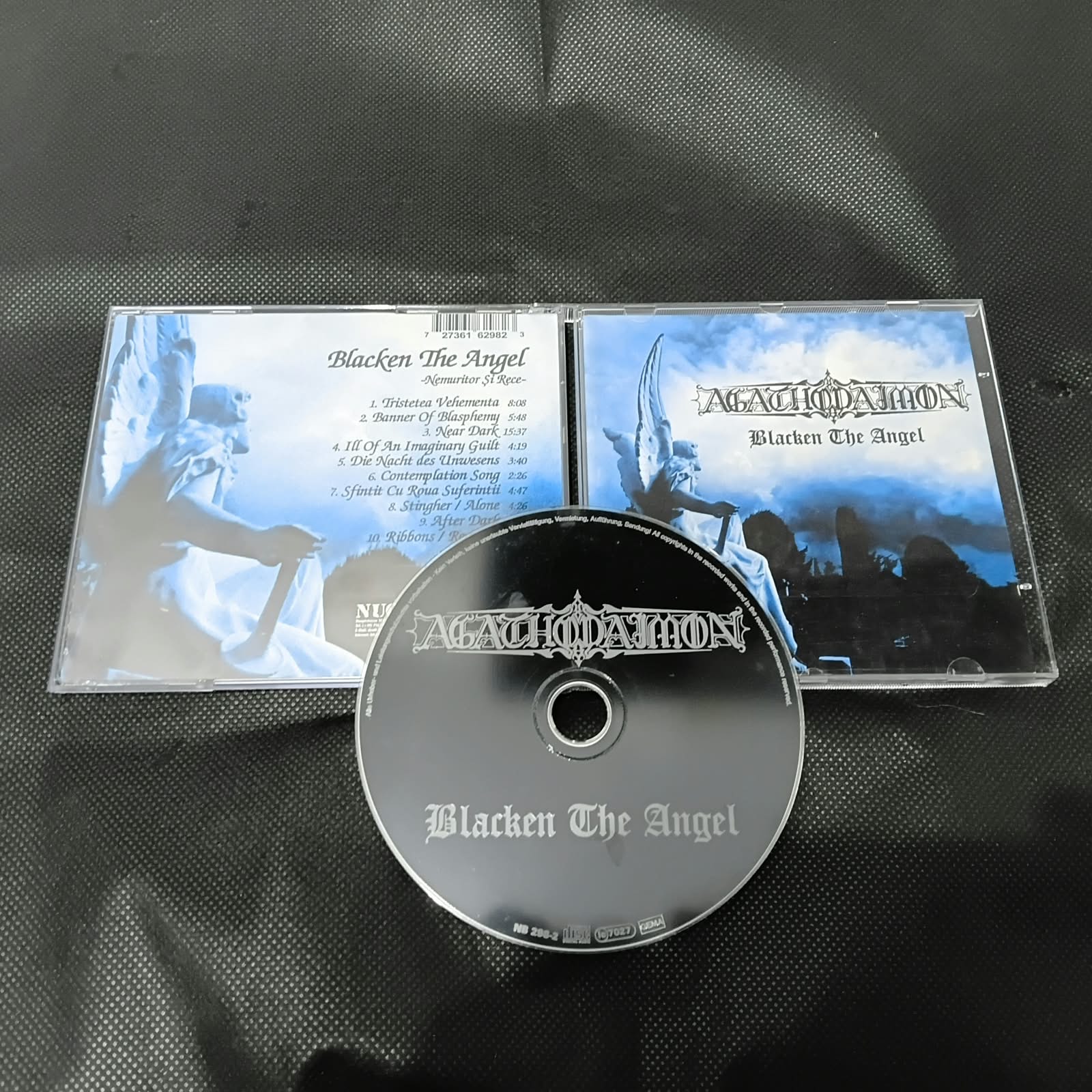 Agathodaimon - Blacken The Angel (CD USADO) - Imagem 2
