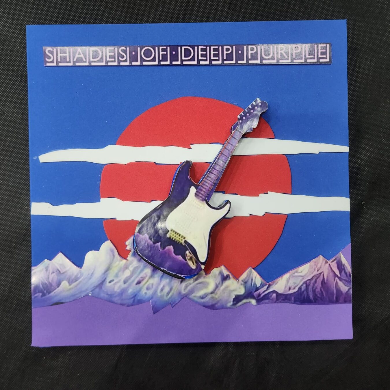 DEEP PURPLE - SHADES OF DEEP PURPLE (QUADRO EM ALTO RELEVO)