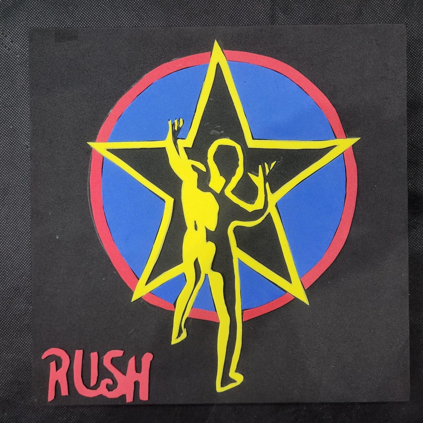RUSH - 2112 (QUADRO EM ALTO RELEVO)