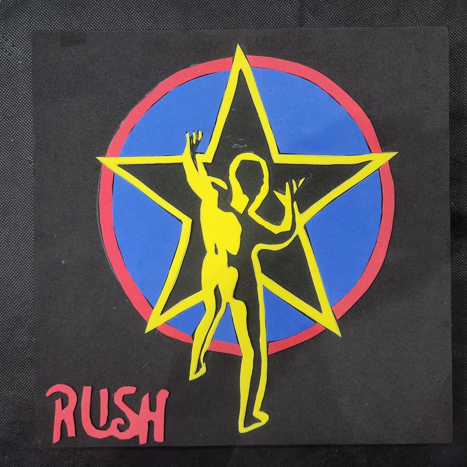 RUSH - 2112 (QUADRO EM ALTO RELEVO)