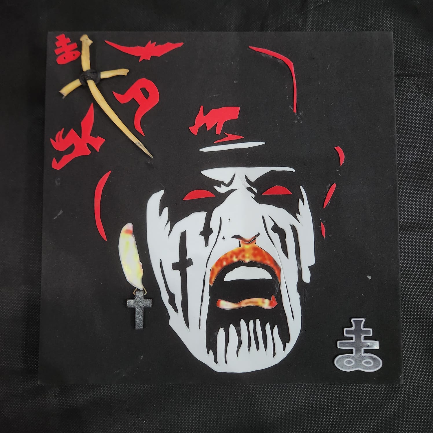 KING DIAMOND - PORTRAIT (QUADRO EM ALTO RELEVO)