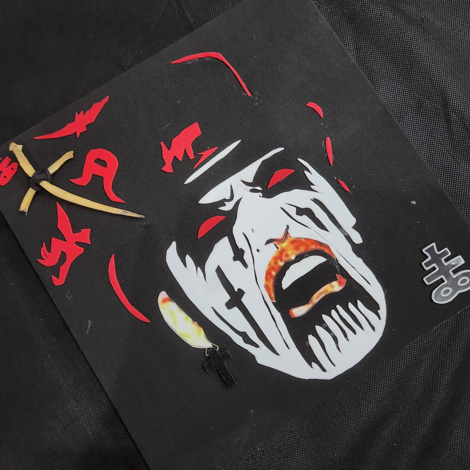 KING DIAMOND - PORTRAIT (QUADRO EM ALTO RELEVO) - Imagem 5