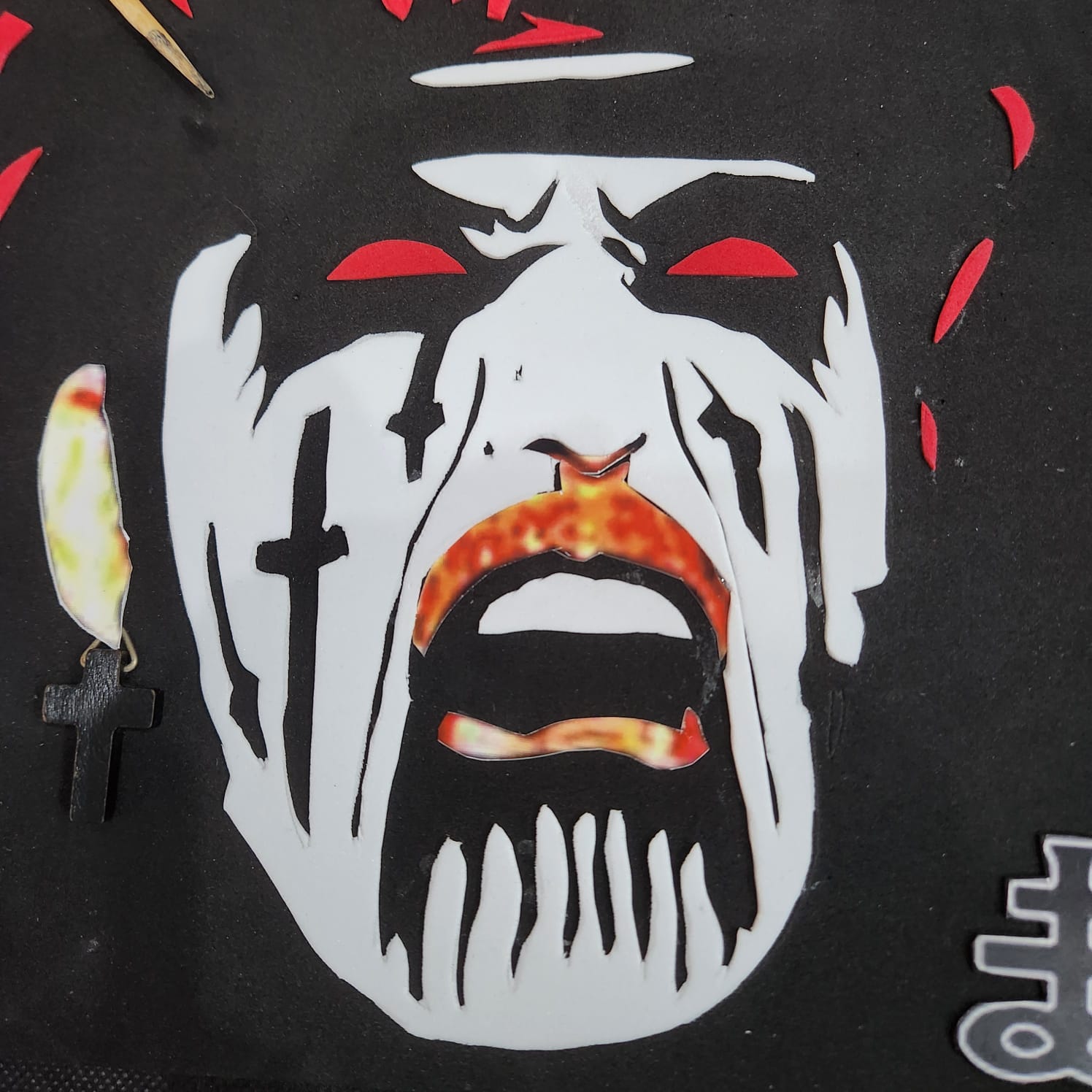 KING DIAMOND - PORTRAIT (QUADRO EM ALTO RELEVO) - Imagem 4