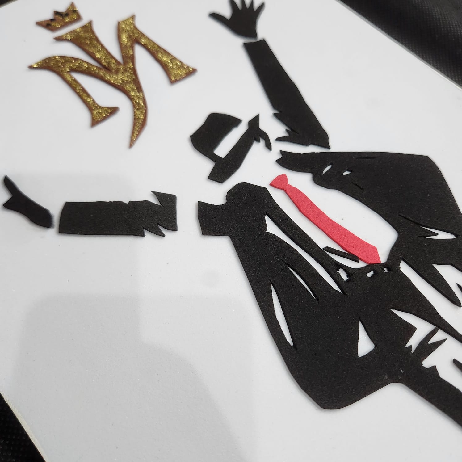 MICHAEL JACKSON - MJ (QUADRO EM ALTO RELEVO) - Imagem 7