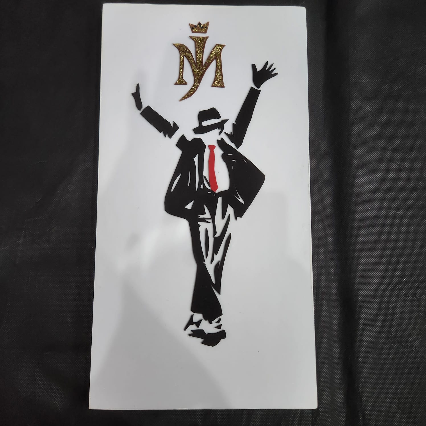 MICHAEL JACKSON - MJ (QUADRO EM ALTO RELEVO)